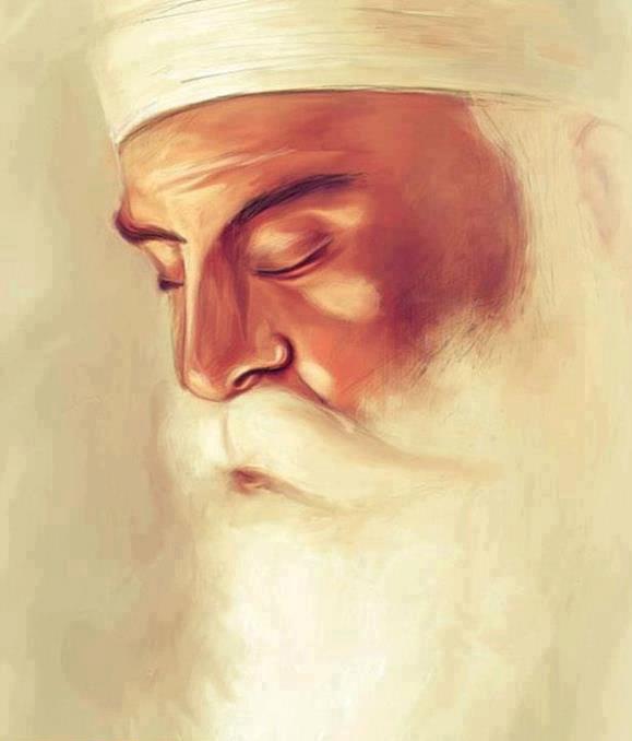 Guru Nanak Dev Beautiful Drawing Pictures