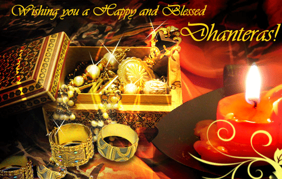 Happy and Blessed Dhanteras Images, Wallpapers, Photos, Pictures Download with Messages, SMS