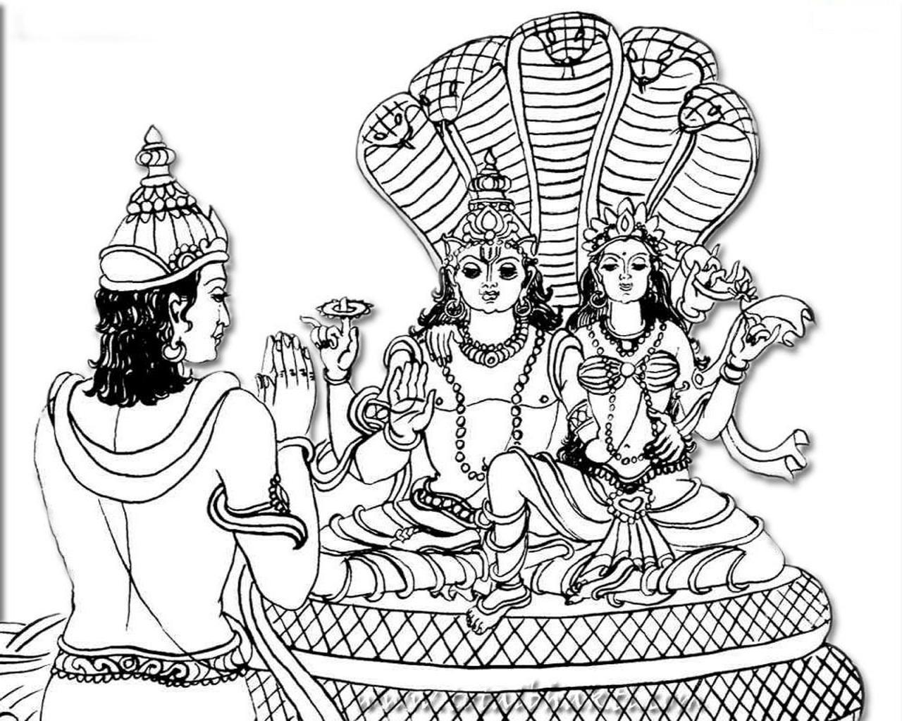 Vishnu: In Hindu mythology, Lord Vishnu is associated with economic  activities - The Economic Times