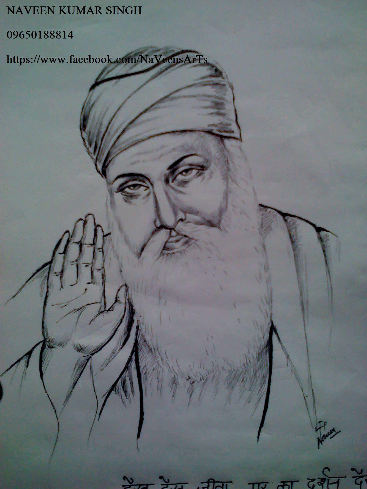 Sri Guru Nanak Dev ji Painting Images Wallpapers Pictures Photos